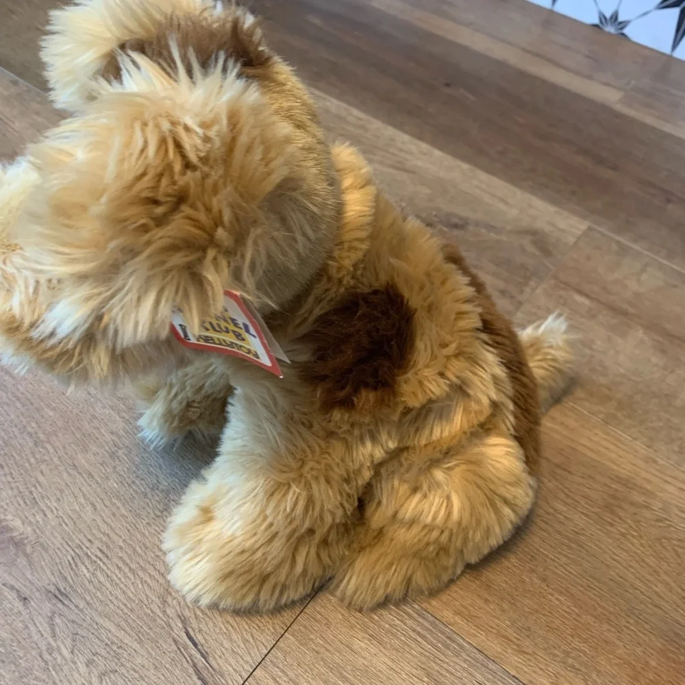 KENNEL KLUB Plush Tan Dog Toy